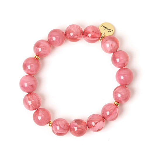 Bracciale elastico a grandi boule Ester Sodini