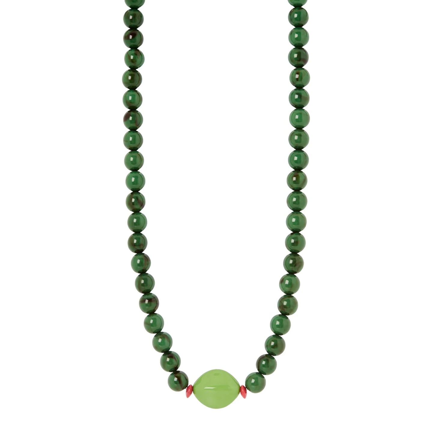 Collana boule ed elemento a quattro lati Apuana Sodini
