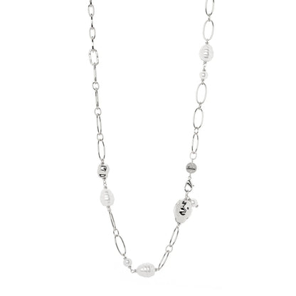 Collana catena e perle Leila Sodini