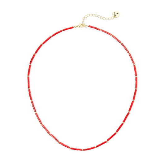 Collana corta beads cilindretto Juicy Sodini