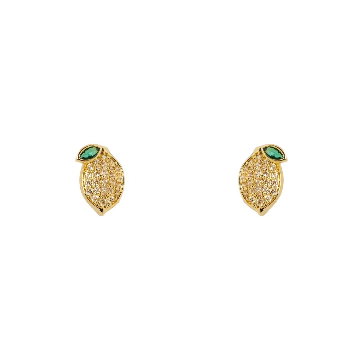 Orecchini limone pavè Juicy Sodini