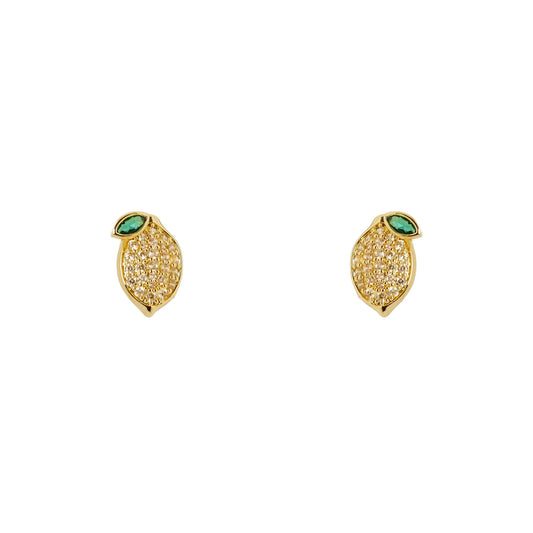 Orecchini limone pavè Juicy Sodini