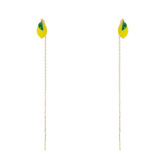 Orecchini saliscendi limone Juicy Sodini