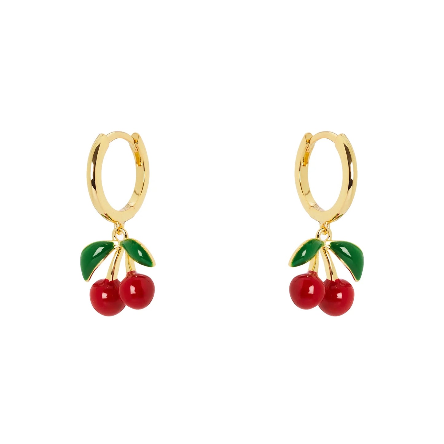 Orecchini cerchio e ciliege Juicy Sodini