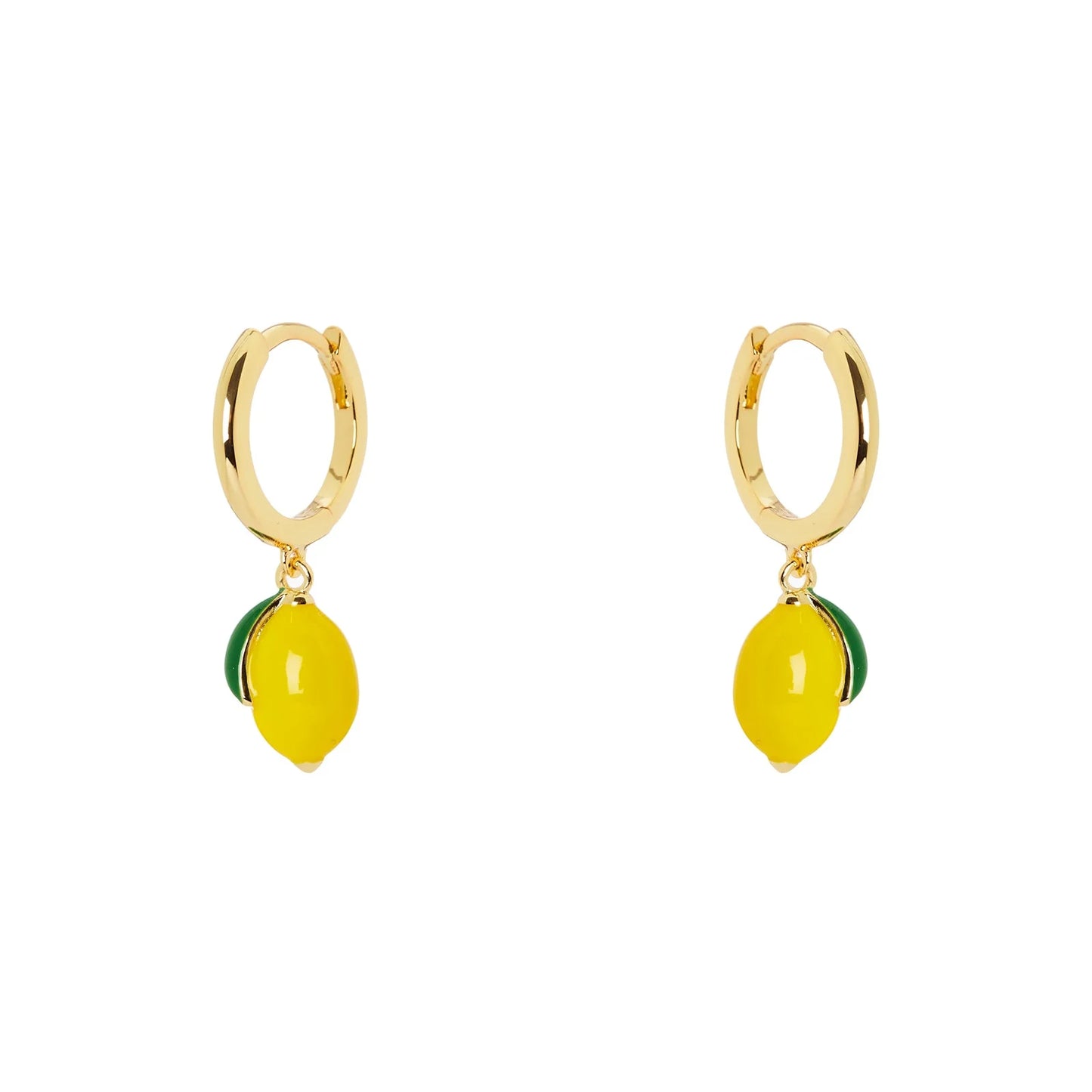 Orecchini cerchio e limone Juicy Sodini