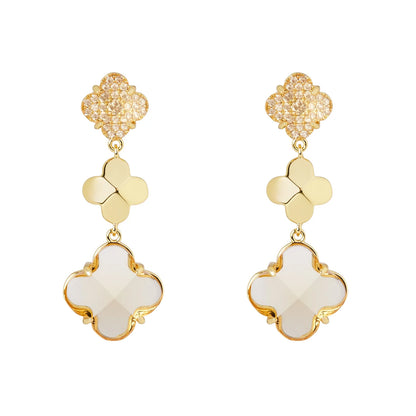 Orecchini cascata tre fiori Juliet Sodini
