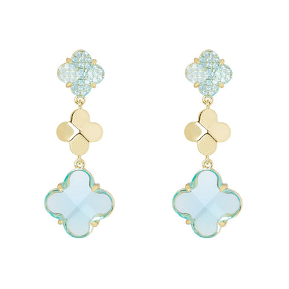 Orecchini cascata tre fiori Juliet Sodini