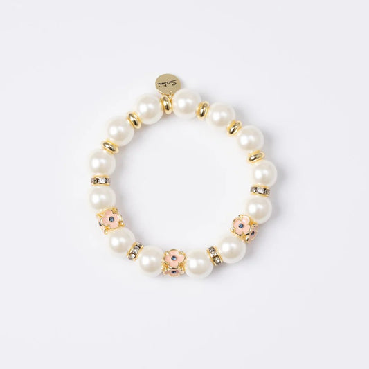 Bracciale elastico perle Edelweiss Sodini