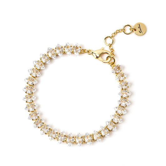 Bracciale di zirconi navette Ishtar Sodini