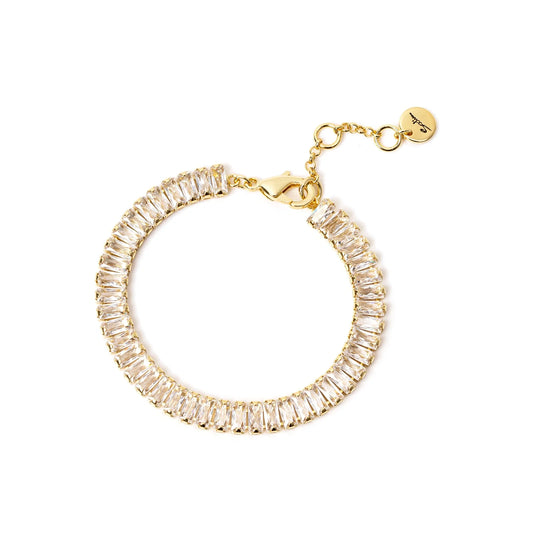 Bracciale di zirconi baguette Ishtar Sodini