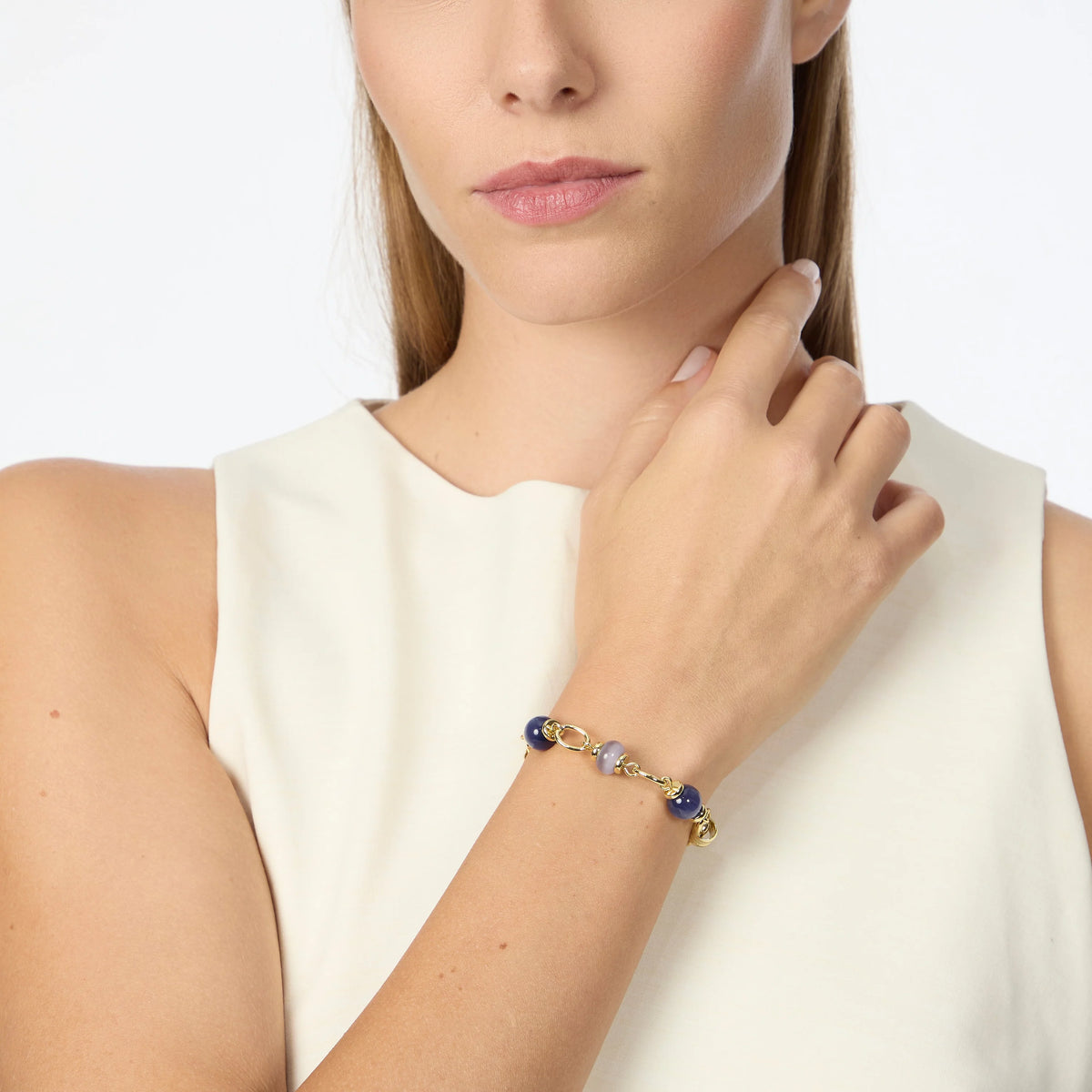 Bracciale catena boule cerchietti Modern Muse Sodini