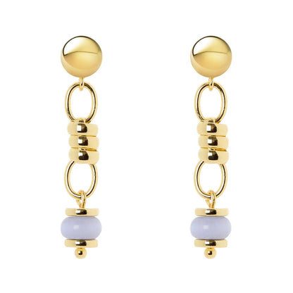 Orecchini maglie ovali anellini boule Modern Muse Sodini