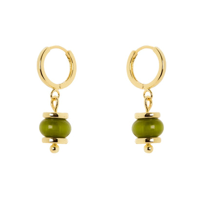 Orecchini cerchietto e boule pendente Modern Muse Sodini