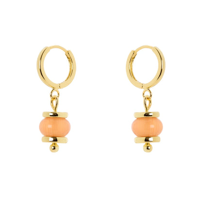 Orecchini cerchietto e boule pendente Modern Muse Sodini