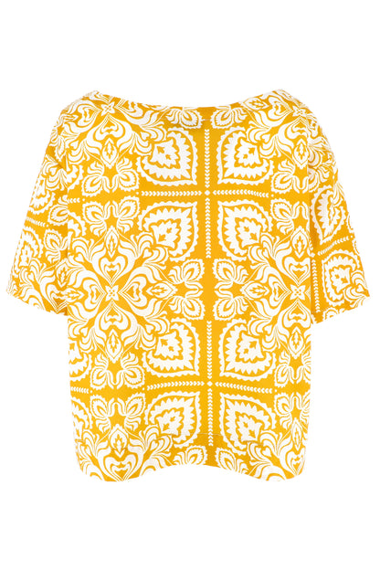 Blusa in cotone Berenice Karakorum