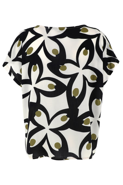 Blusa in viscosa Fiamma Karakorum