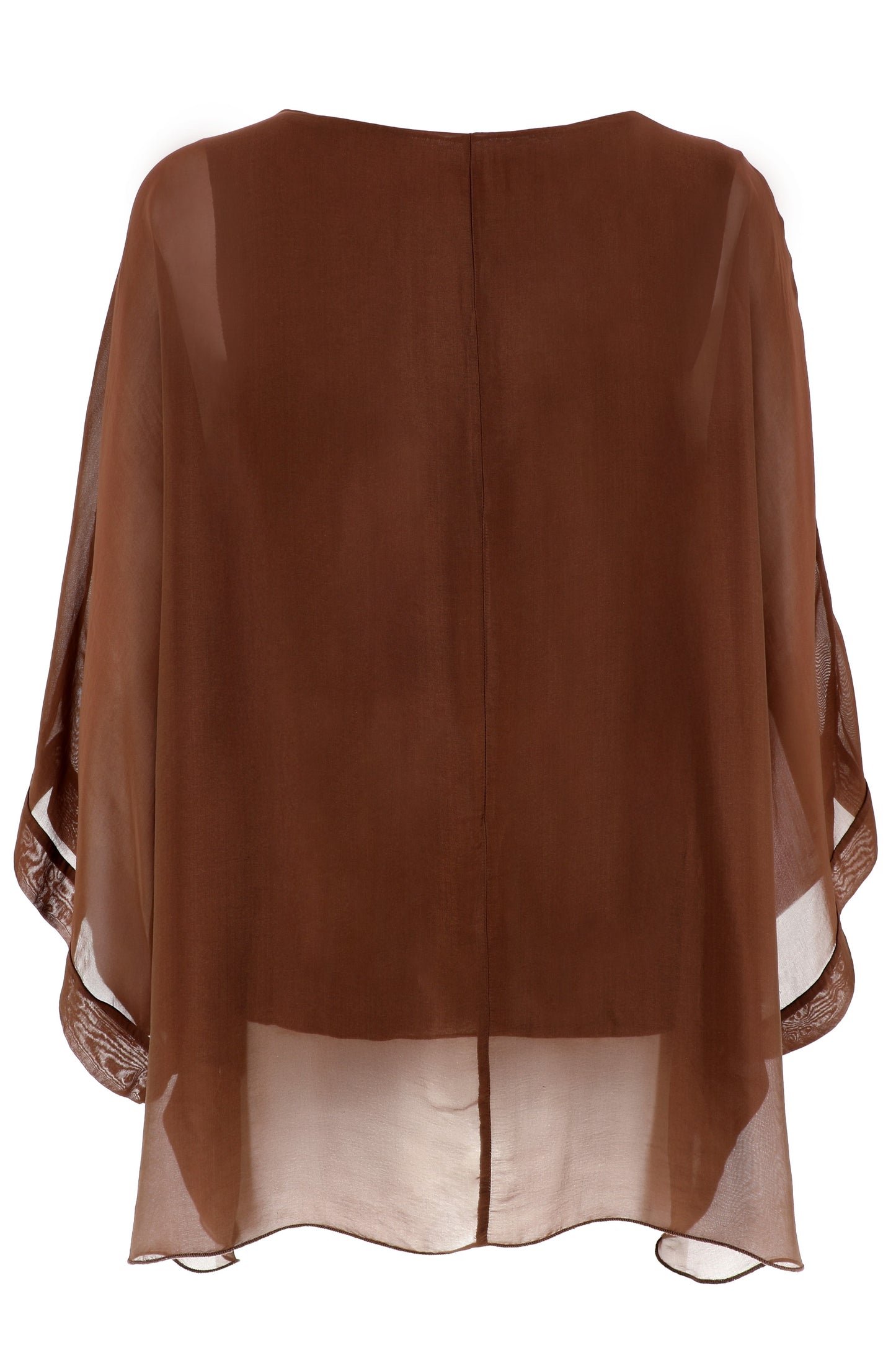 Blusa in viscosa e seta Luce Karakorum