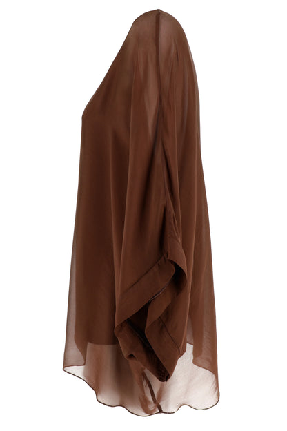 Blusa in viscosa e seta Luce Karakorum
