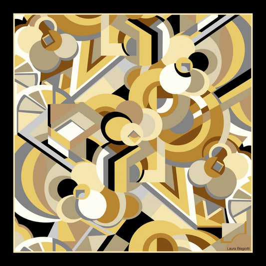 Foulard Seta Geometricamente Laura Biagiotti
