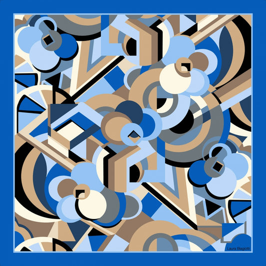 Foulard Seta Geometricamente Laura Biagiotti