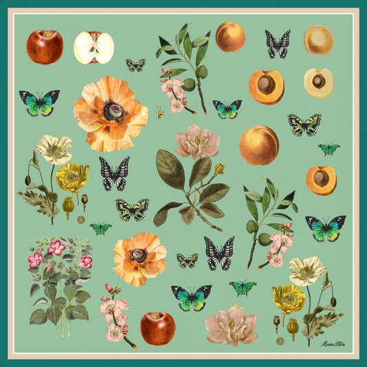 Foulard Seta Natura Marina D'Este