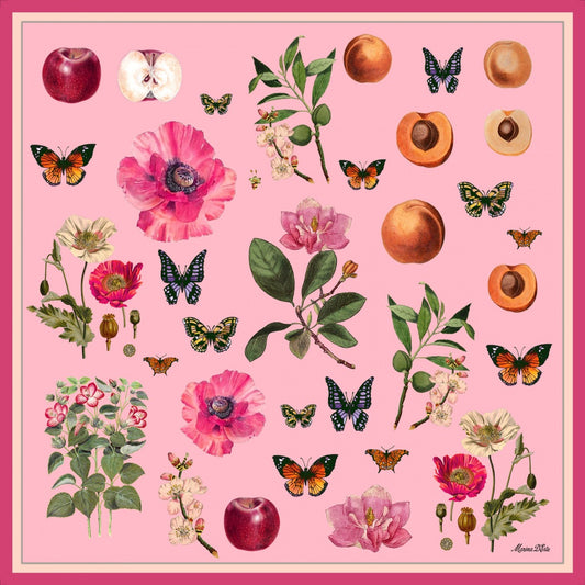 Foulard Seta Natura Marina D'Este