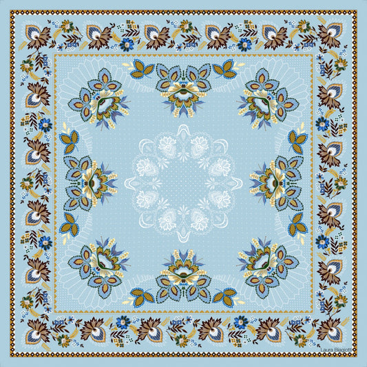 Foulard in seta Armonioso crochet Laura Biagiotti