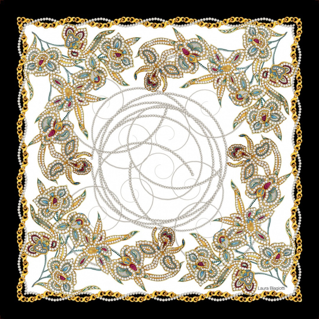 Foulard in seta Gioiello Laura Biagiotti