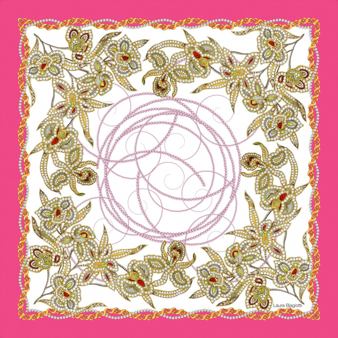 Foulard in seta Gioiello Laura Biagiotti