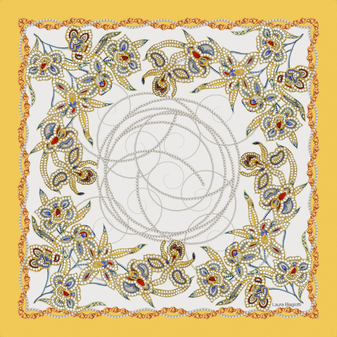Foulard in seta Gioiello Laura Biagiotti