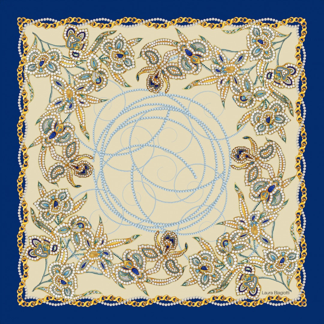 Foulard in seta Gioiello Laura Biagiotti