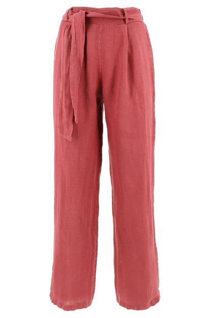 Pantaloni in lino Zante Karakorum