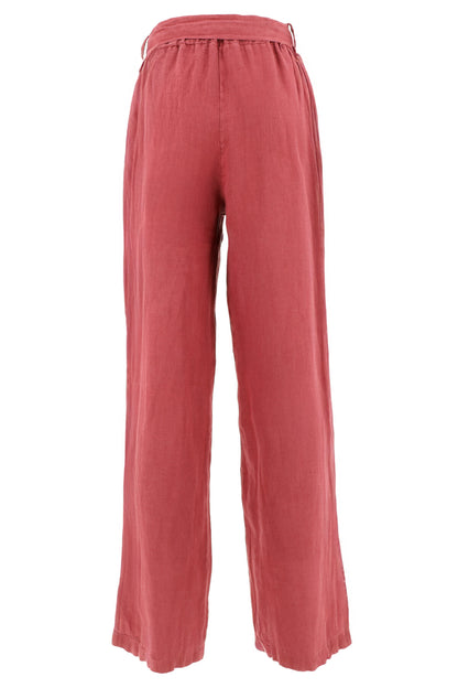 Pantaloni in lino Zante Karakorum