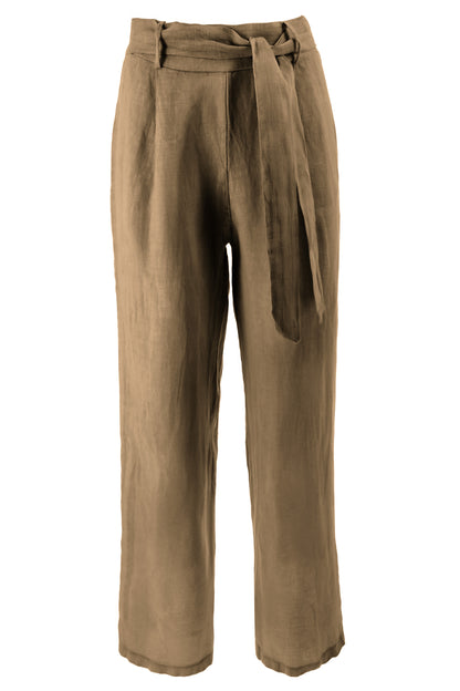 Pantaloni in lino Zante Karakorum