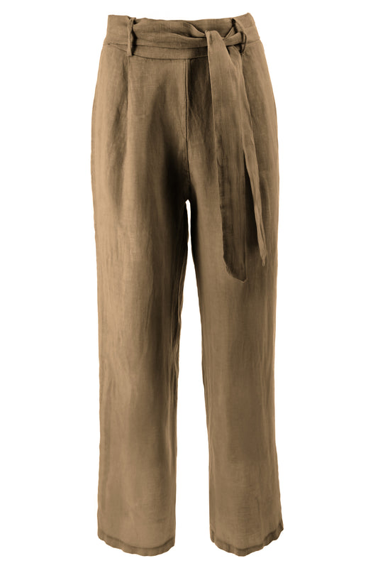 Pantaloni in lino Zante Karakorum