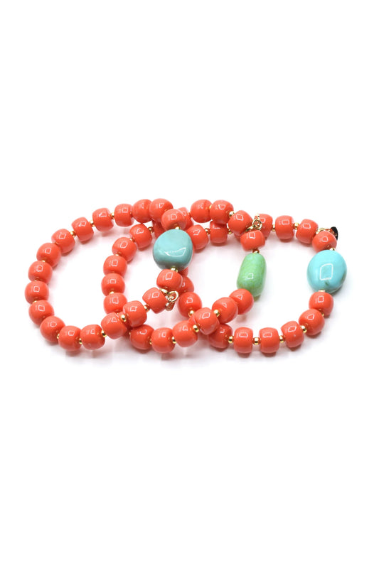 Bracciale tris elastico Pantelleria Dolman