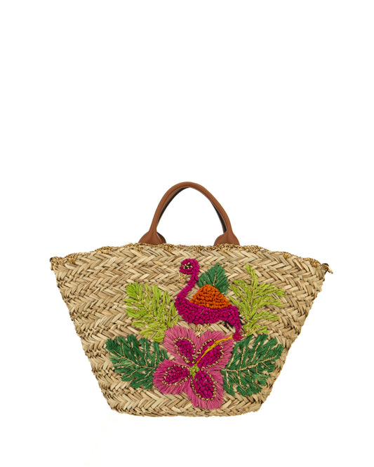 Borsa in paglia S2212 Alessia Massimo