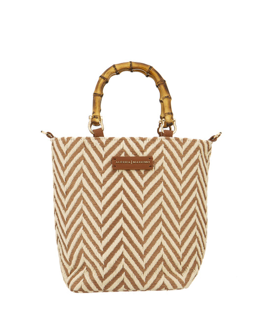 Borsa in juta S3106 Alessia Massimo