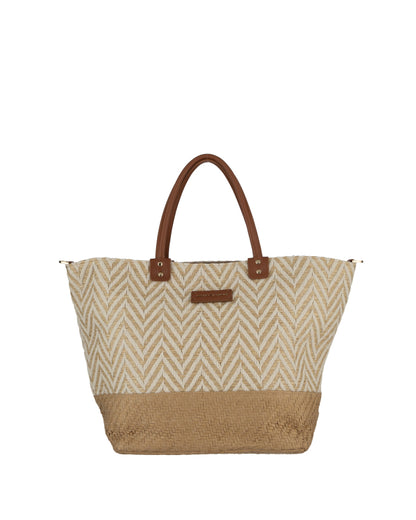 Borsa in juta S3107 Alessia Massimo