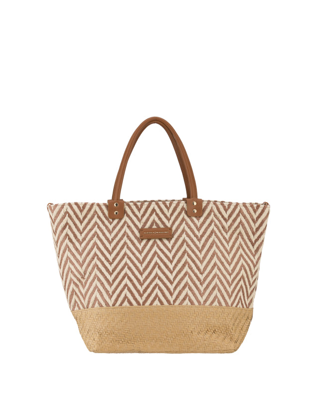 Borsa in juta S3107 Alessia Massimo