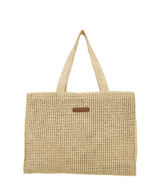 Borsa in rafia SS5703 Alessia Massimo