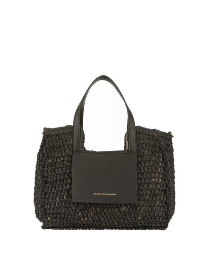 Borsa in rafia S8119 Alessia Massimo
