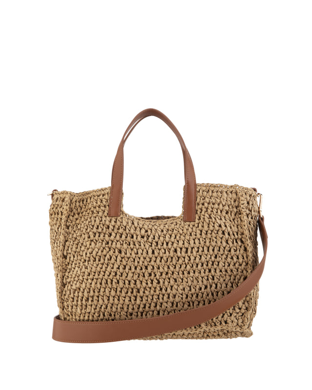 Borsa in rafia S8119 Alessia Massimo
