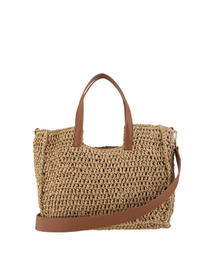 Borsa in rafia S8119 Alessia Massimo