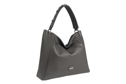 Borsa T415 Grigio_Argento Linea Obo Big Mbrc