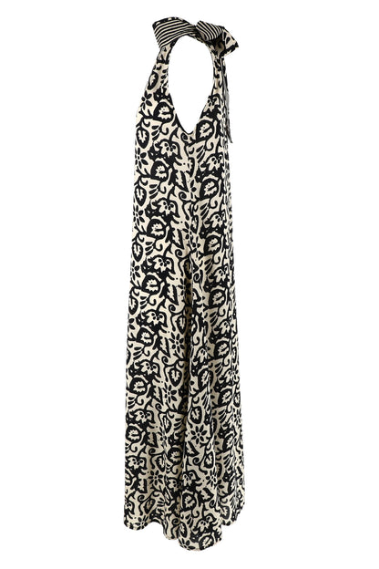 Vestito lungo in rayon Allegoria Karakorum