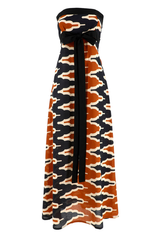 Vestito in cotone Lito Karakorum