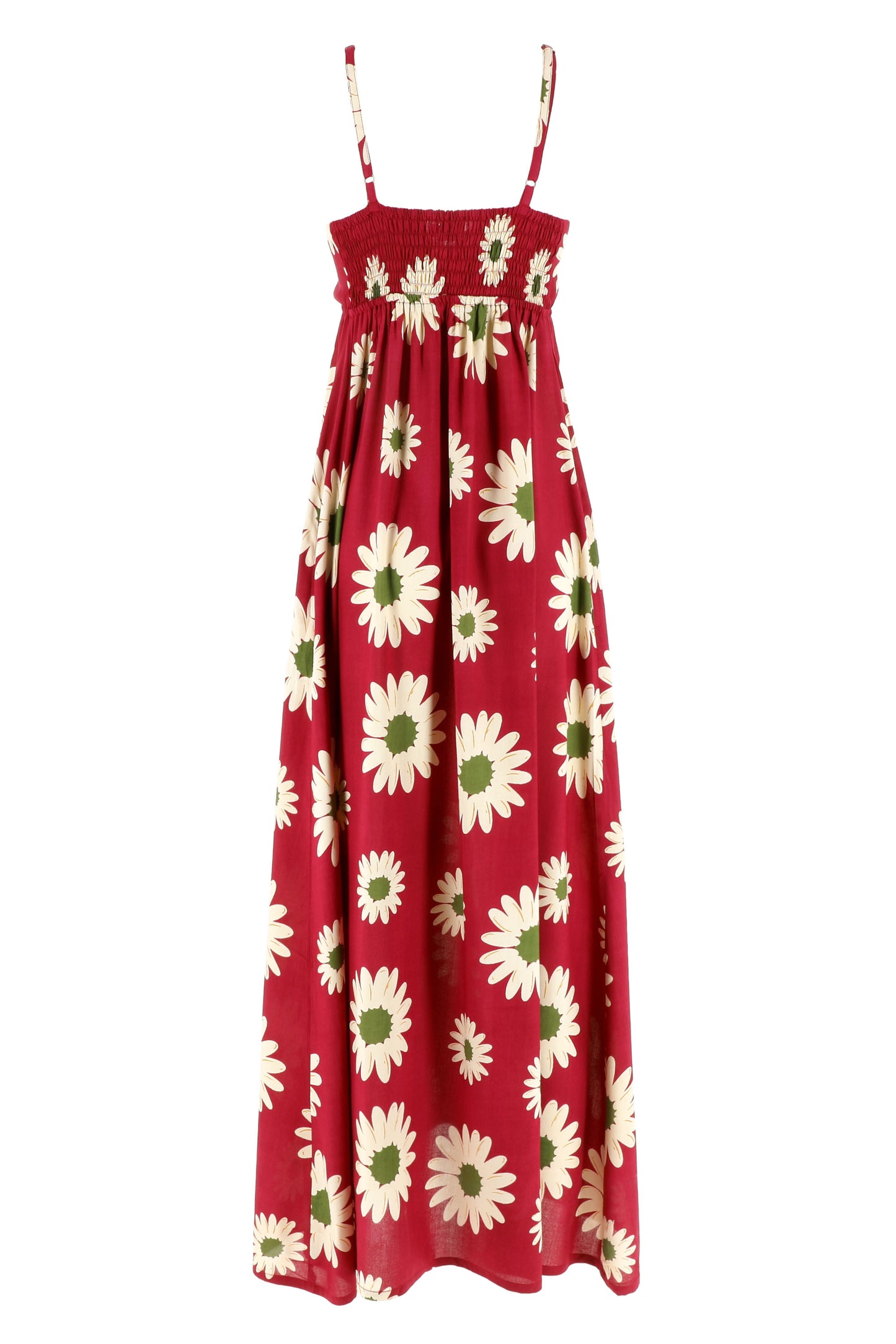 Vestito lungo in rayon Margherita Karakorum