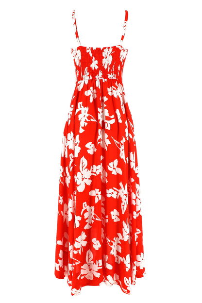 Vestito lungo in rayon Ruby Karakorum