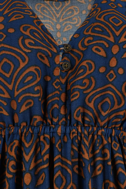 Vestito lungo in modal Tresor Karakorum